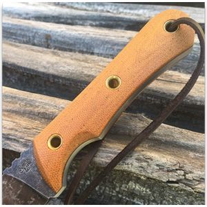 Smith & Sons Tataille Macarta Natural Fixed Blade Hunting Knife